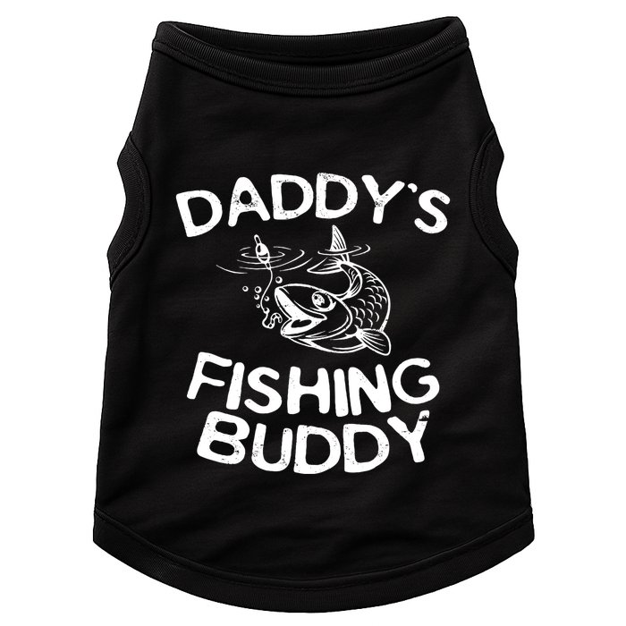 Daddys Fishing Buddy Fisherman Doggie Tank