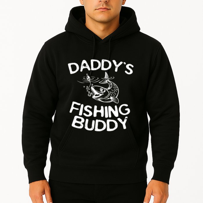 Daddys Fishing Buddy Fisherman Hoodie
