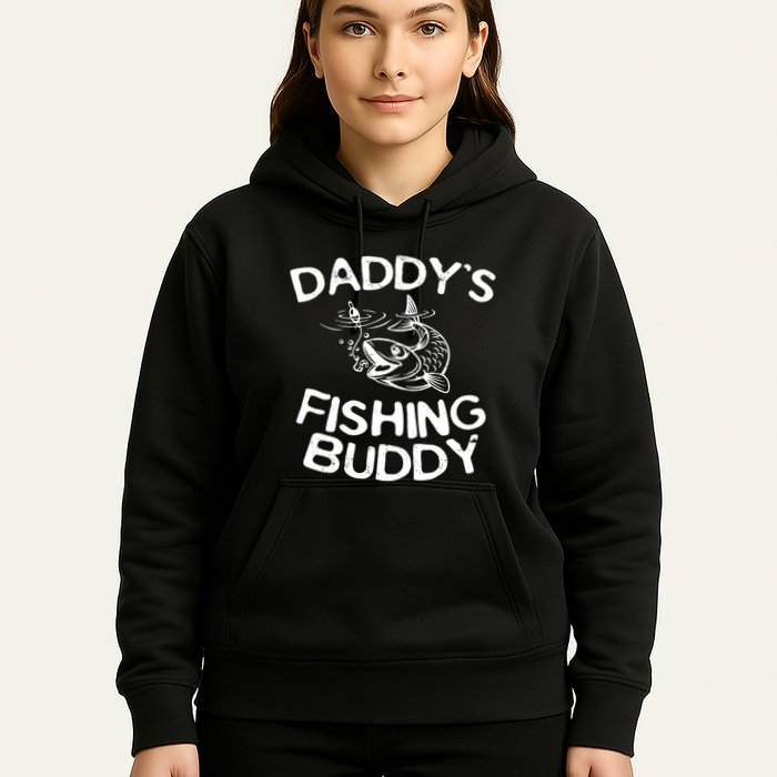 Daddys Fishing Buddy Fisherman Hoodie
