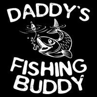 Daddys Fishing Buddy Fisherman Hoodie