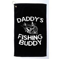 Daddys Fishing Buddy Fisherman Golf Towel