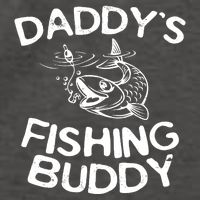 Daddys Fishing Buddy Fisherman Vector Backpack