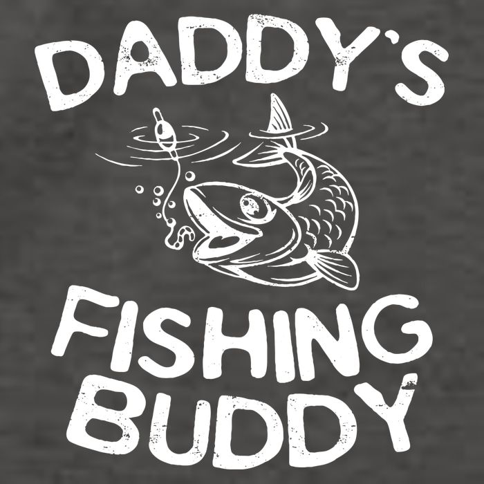 Daddys Fishing Buddy Fisherman Vector Backpack
