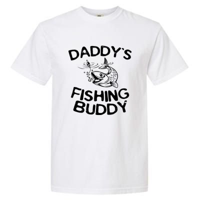 Daddys Fishing Buddy Fisherman Garment-Dyed Heavyweight T-Shirt