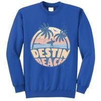 Destin Florida Beach Surf Summer Vacation Vintage Cool Gift Sweatshirt