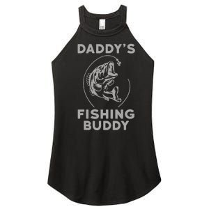 DaddyS Fishing Buddy Perfect Dad Gift Women's Perfect Tri Rocker Tank