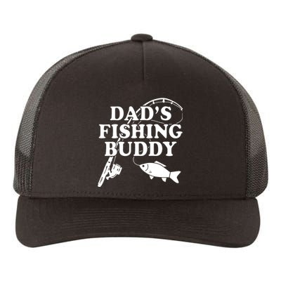 Dads Fishing Buddy Dad Matching Yupoong Adult 5-Panel Trucker Hat