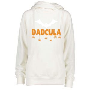 Dadcula Funny Bat Boo Dad Halloween Costume Design Halloween Great Gift Womens Funnel Neck Pullover Hood