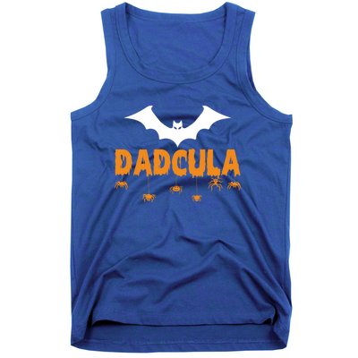 Dadcula Funny Bat Boo Dad Halloween Costume Design Halloween Great Gift Tank Top