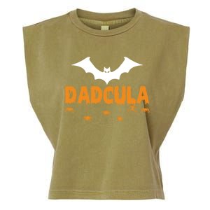 Dadcula Funny Bat Boo Dad Halloween Costume Design Halloween Great Gift Garment-Dyed Women's Muscle Tee