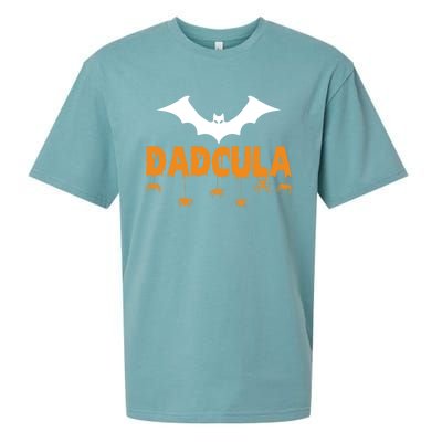 Dadcula Funny Bat Boo Dad Halloween Costume Design Halloween Great Gift Sueded Cloud Jersey T-Shirt