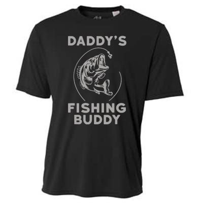 DaddyS Fishing Buddy Perfect Dad Gift Cooling Performance Crew T-Shirt