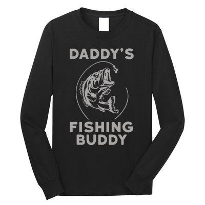 DaddyS Fishing Buddy Perfect Dad Gift Long Sleeve Shirt