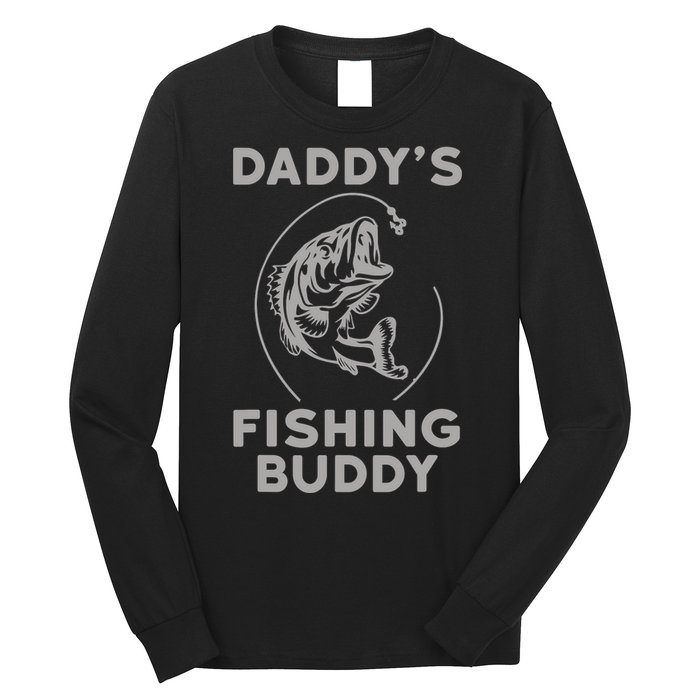 DaddyS Fishing Buddy Perfect Dad Gift Long Sleeve Shirt