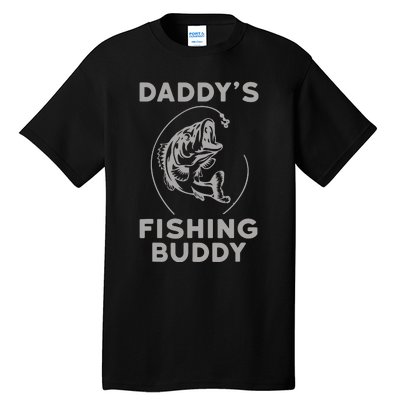 DaddyS Fishing Buddy Perfect Dad Gift Tall T-Shirt