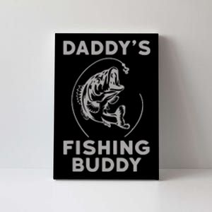 DaddyS Fishing Buddy Perfect Dad Gift Canvas