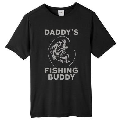 DaddyS Fishing Buddy Perfect Dad Gift Tall Fusion ChromaSoft Performance T-Shirt