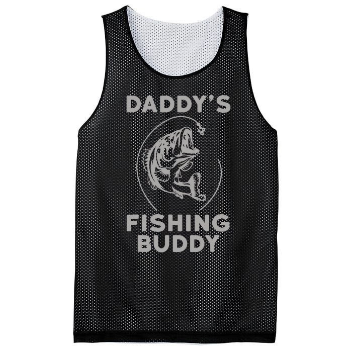 DaddyS Fishing Buddy Perfect Dad Gift Mesh Reversible Basketball Jersey Tank