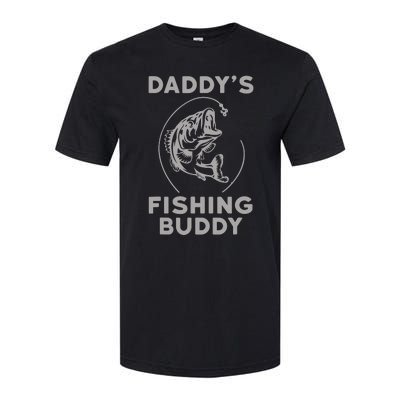 DaddyS Fishing Buddy Perfect Dad Gift Softstyle CVC T-Shirt