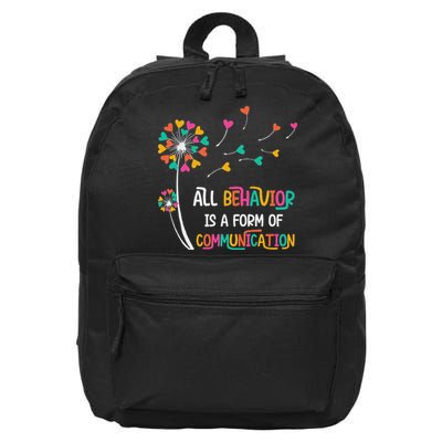 Dandelion Flower Behavior Is Communication 16 in Basic Backpack