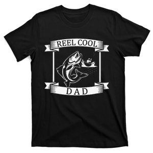 Daddy Fishing Birthday Father Day Reel Cool Dad T-Shirt