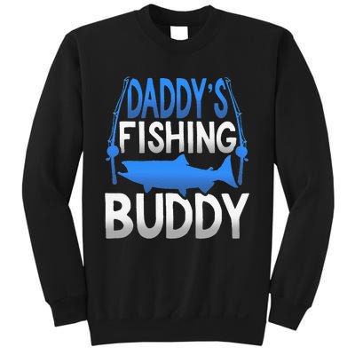 Daddys Fishing Buddy Novelty Gift Sweatshirt