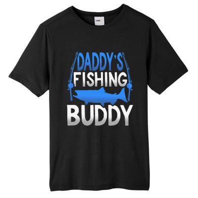 Daddys Fishing Buddy Novelty Gift Tall Fusion ChromaSoft Performance T-Shirt