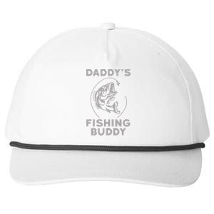 Daddys Fishing Buddy Perfect Dad Gift Snapback Five-Panel Rope Hat