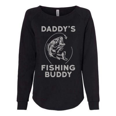 Daddys Fishing Buddy Perfect Dad Gift Womens California Wash Sweatshirt