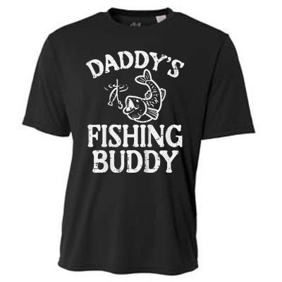 Daddys Fishing Buddy Cute Son Cooling Performance Crew T-Shirt