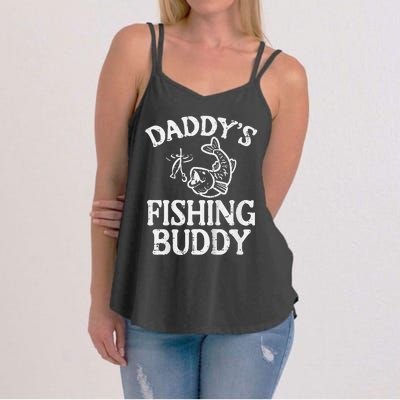 Daddys Fishing Buddy Cute Son Women's Strappy Tank