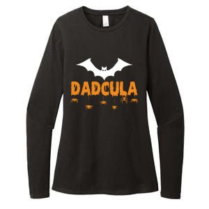 Dadcula Funny Bat Boo Dad Halloween Costume Design Halloween Cool Gift Womens CVC Long Sleeve Shirt