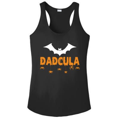 Dadcula Funny Bat Boo Dad Halloween Costume Design Halloween Cool Gift Ladies PosiCharge Competitor Racerback Tank