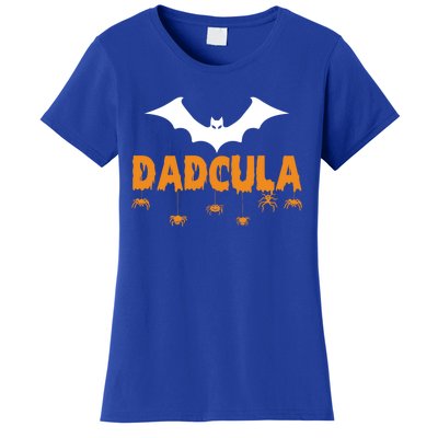 Dadcula Funny Bat Boo Dad Halloween Costume Design Halloween Cool Gift Women's T-Shirt