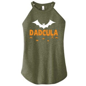 Dadcula Funny Bat Boo Dad Halloween Costume Design Halloween Cool Gift Women's Perfect Tri Rocker Tank