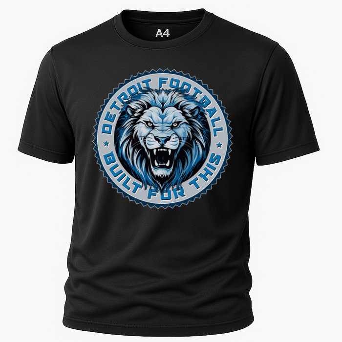 Detroit Football Built For This Football Sport Fan Performance Shirt