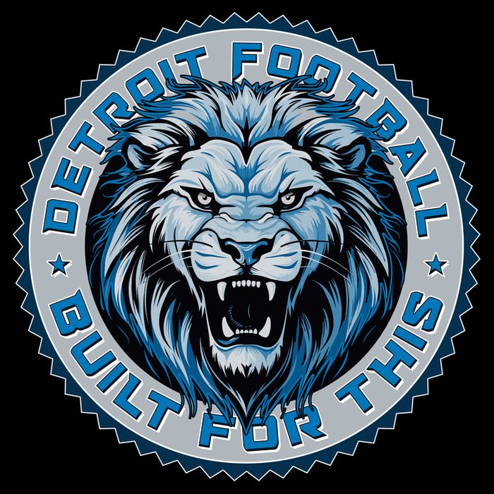 Detroit Football Built For This Football Sport Fan Women's V-Neck T-Shirt