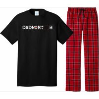 Dadminton Funny Badminton Player Badminton Pajama Set