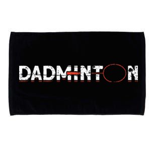 Dadminton Funny Badminton Player Badminton Microfiber Hand Towel