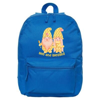 Dy Funny Bee Gnome Couple Costume Beekeeper Funny Gift Mom Cool Gift 16 in Basic Backpack