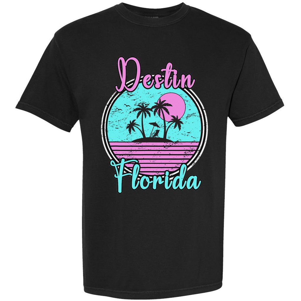 Destin Florida Beach Travel Souvenir Florida Comfort Colors T-Shirt