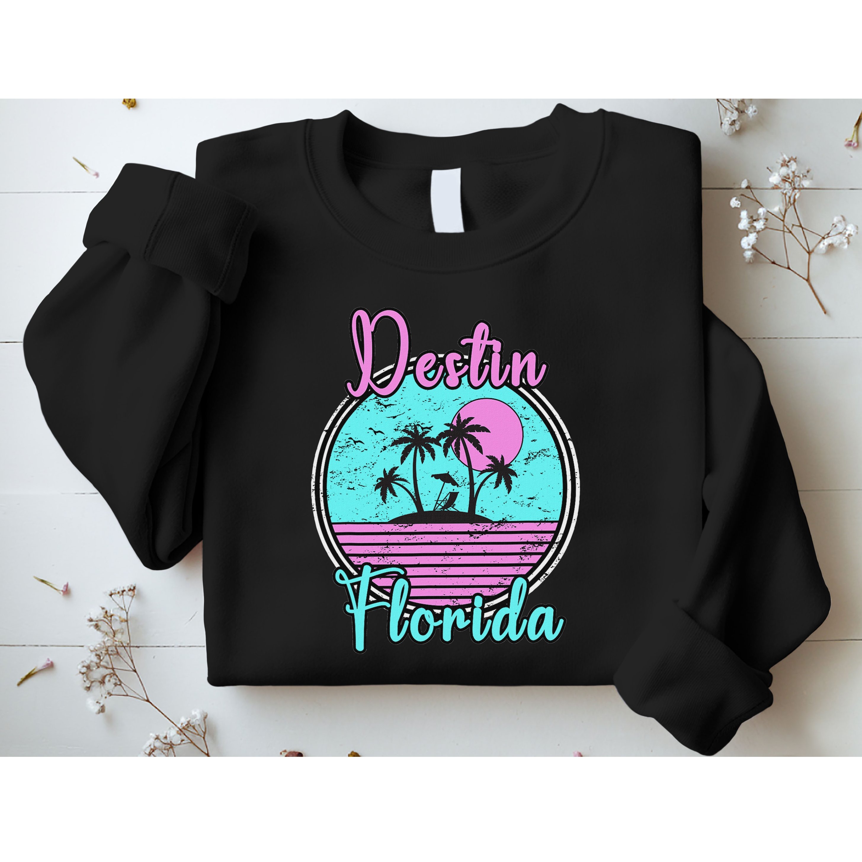 Destin Florida Beach Travel Souvenir Florida Sweatshirt
