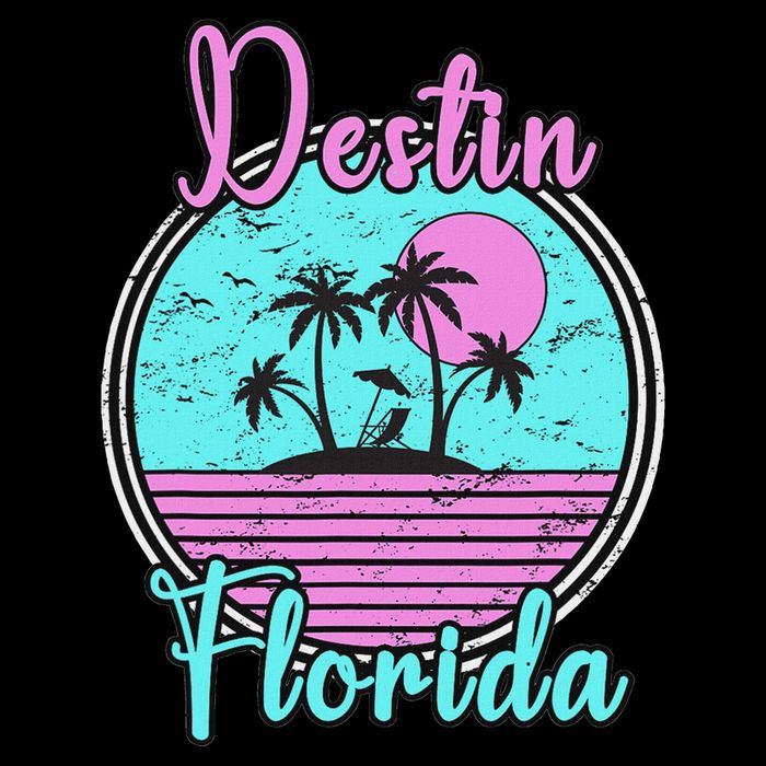 Destin Florida Beach Travel Souvenir Florida Sweatshirt