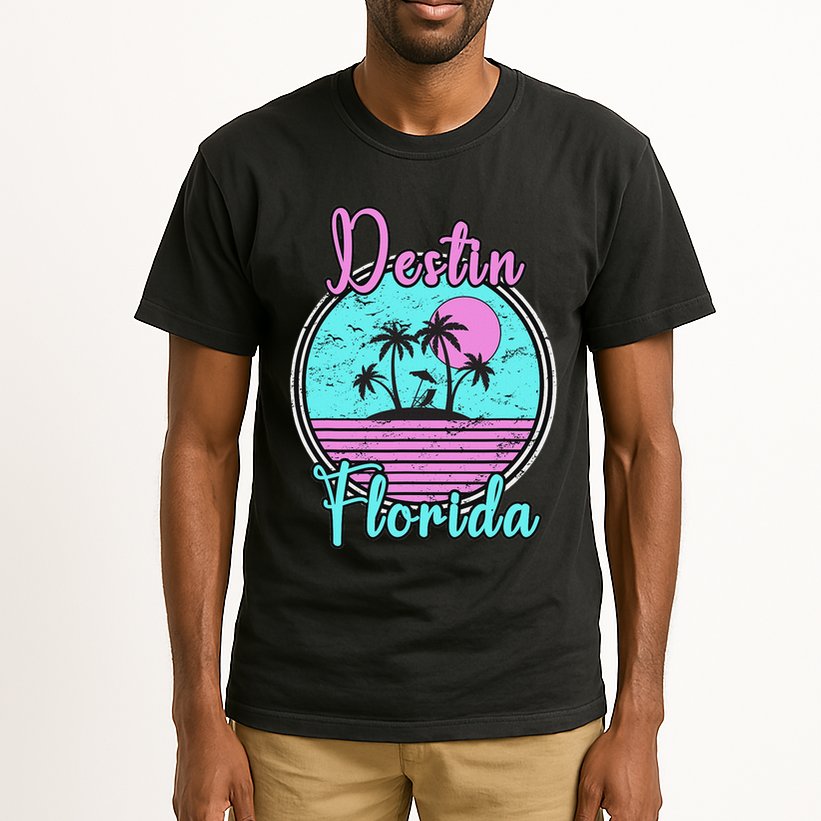 Destin Florida Beach Travel Souvenir Florida Tall T-Shirt