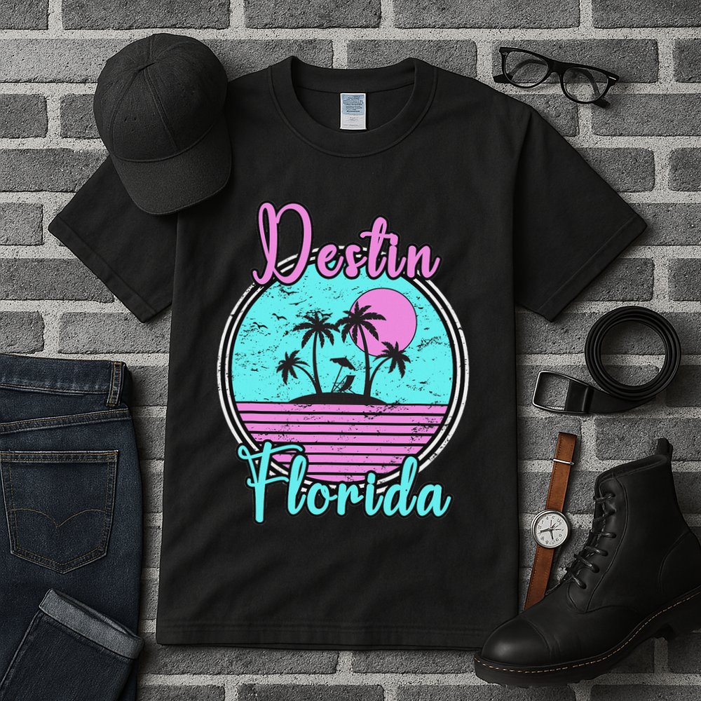 Destin Florida Beach Travel Souvenir Florida Tall T-Shirt