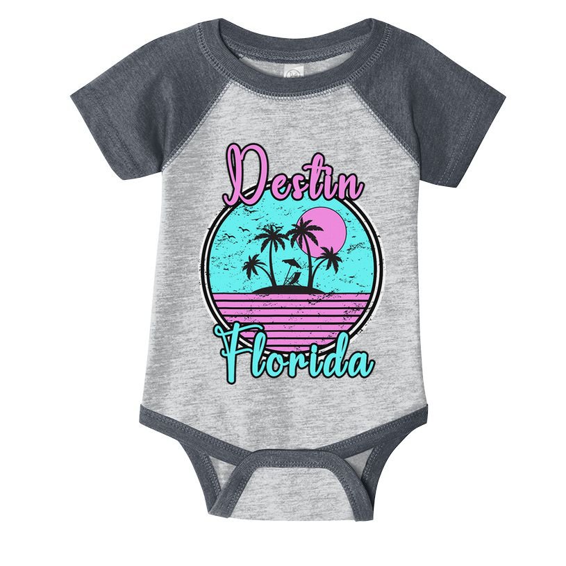 Destin Florida Beach Travel Souvenir Florida Infant Baby Jersey Bodysuit