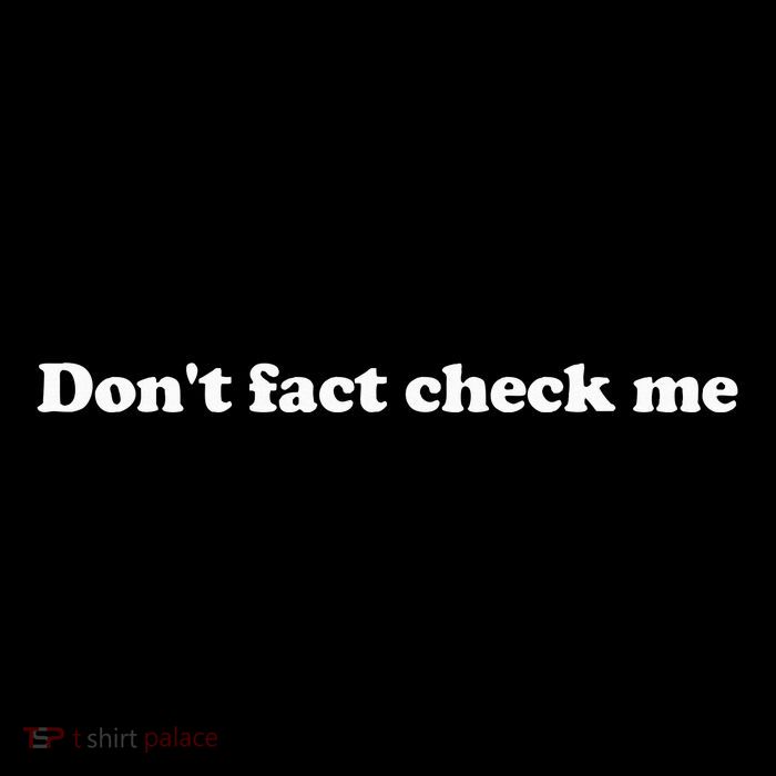 DonT Fact Check Me 7-Panel Snapback Hat