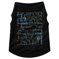 Dan Flashes Complicated Pattern Doggie Tank
