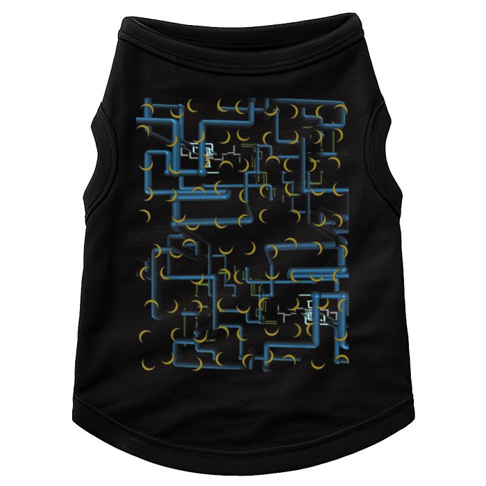 Dan Flashes Complicated Pattern Doggie Tank