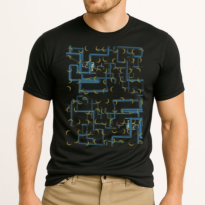 Dan Flashes Complicated Pattern Performance Shirt
